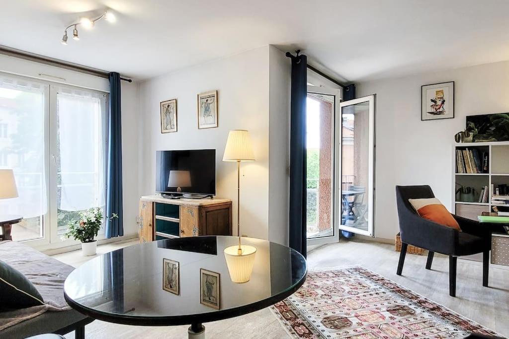 Apartamento Le Paisible - Parking Privatif Et Balcon Nancy Exterior foto