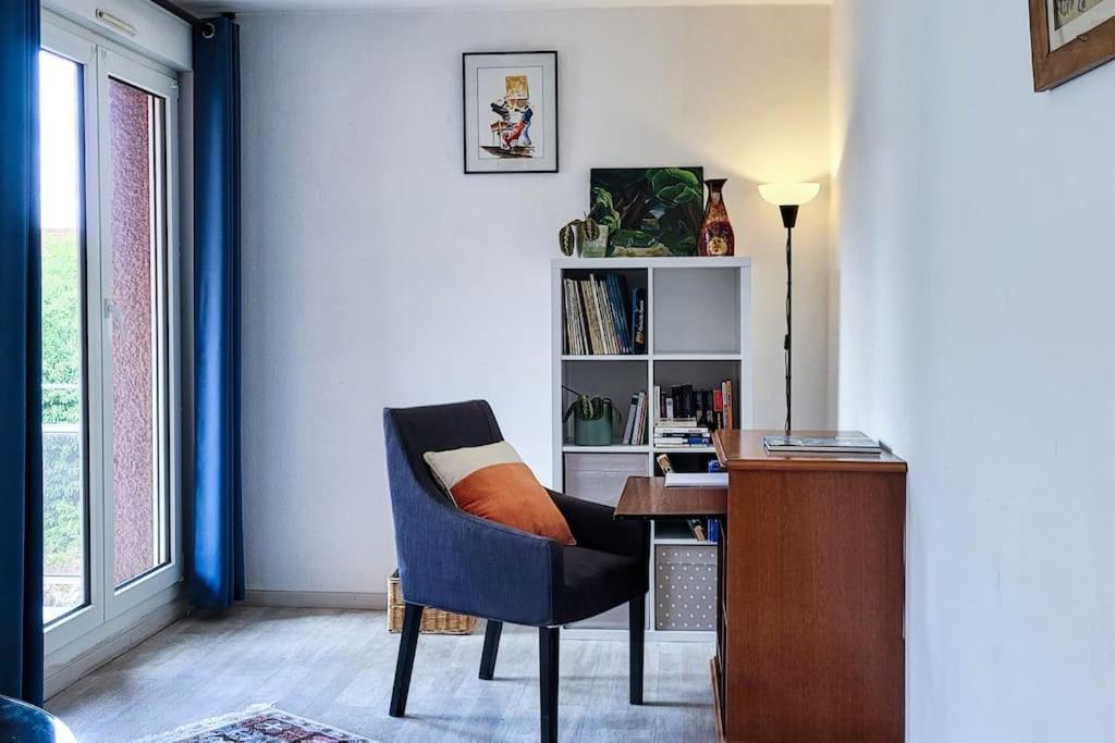 Apartamento Le Paisible - Parking Privatif Et Balcon Nancy Exterior foto